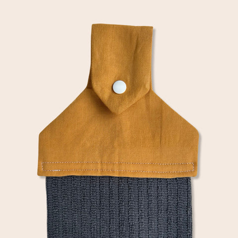 Mustard Hanging Towel