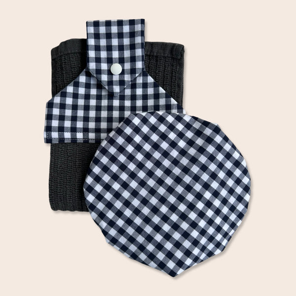 Navy gingham kitchen bundle