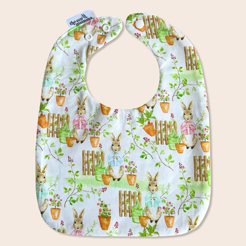 Bunnies Feeding Bib