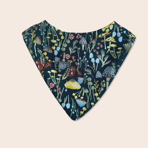 Mushroom Dribble Bib