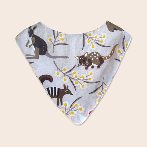 Wattle Animals Dribble Bib