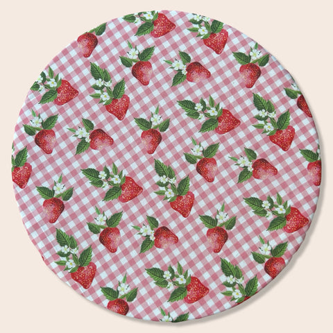 Strawberries Salad Bowl Cover