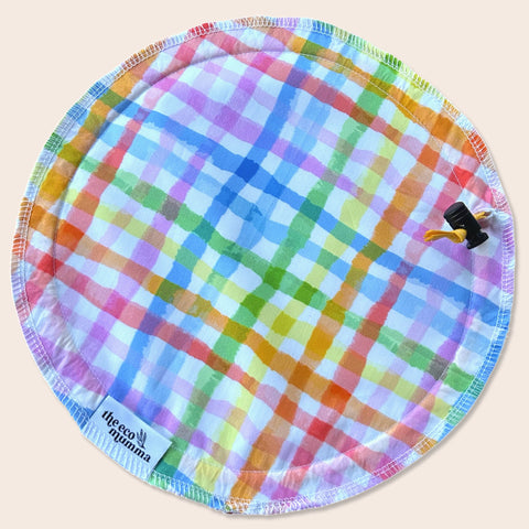 Rainbow Check Cheese Cover