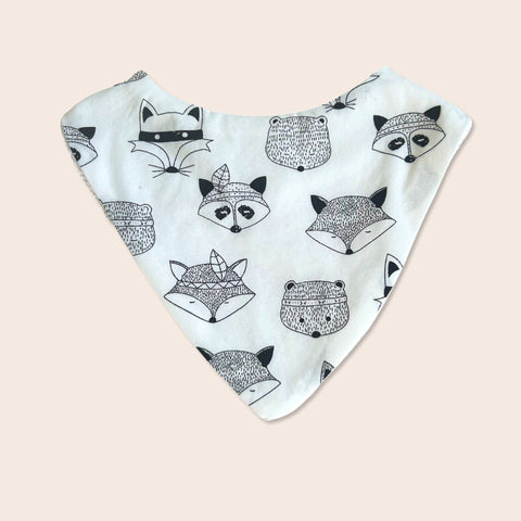 Mono Woodland Dribble Bib